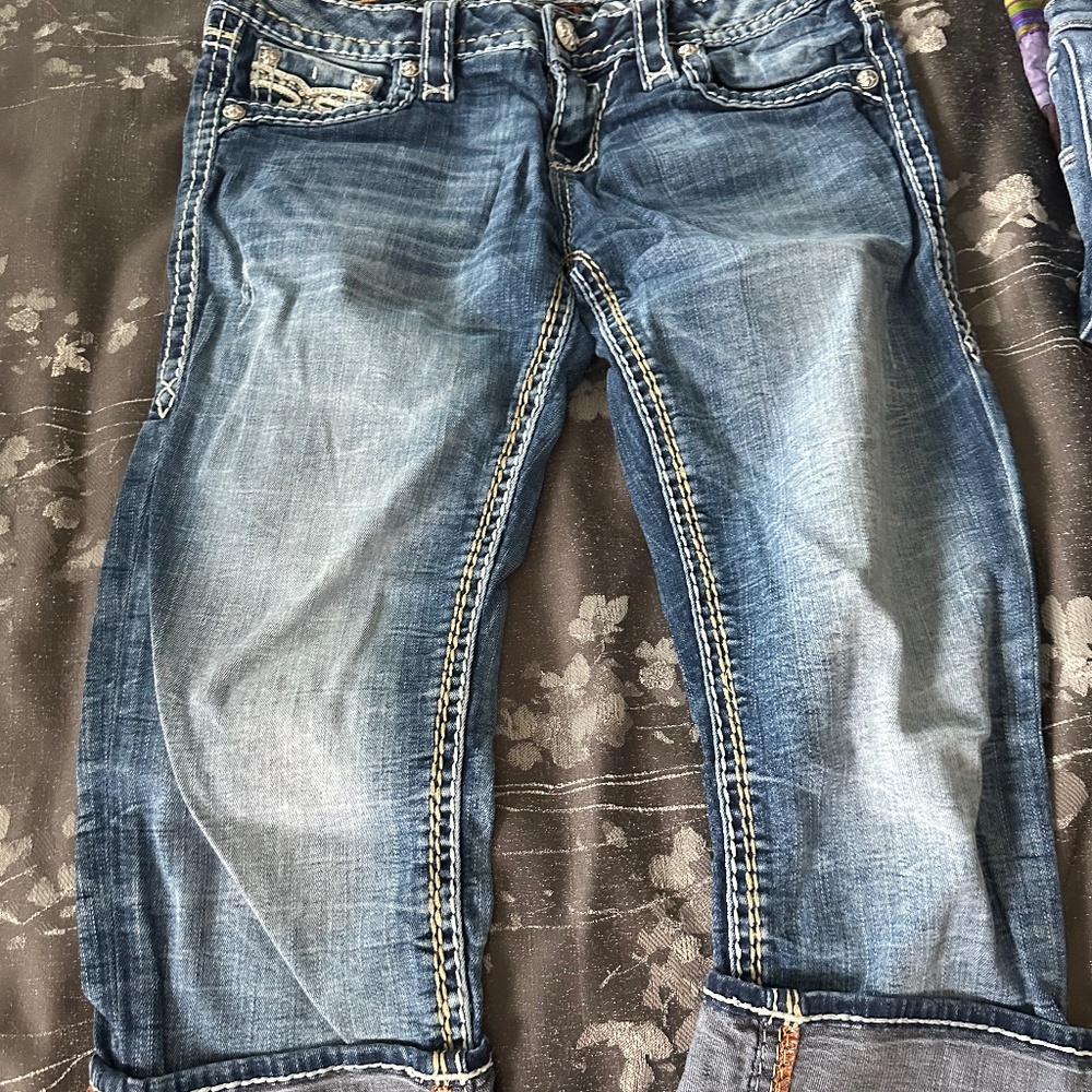 Rock Revival crop jeans